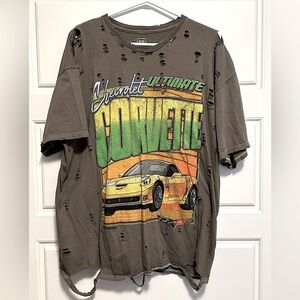 Vintage Distressed Corvette Graphic Tee